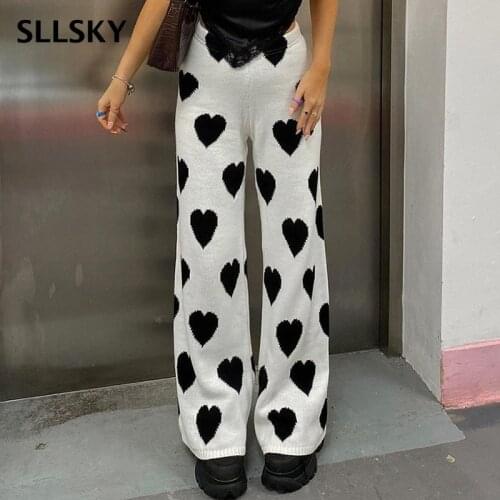 SLLSKY Women's Wide Trousers