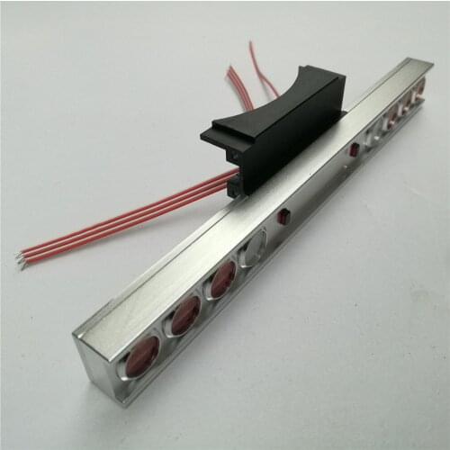 Remote Control Truck Led Metal Taillight for Tamiya 1:14 RC Trailer King 56344 56301 Tractor Truck Upgrade Parts