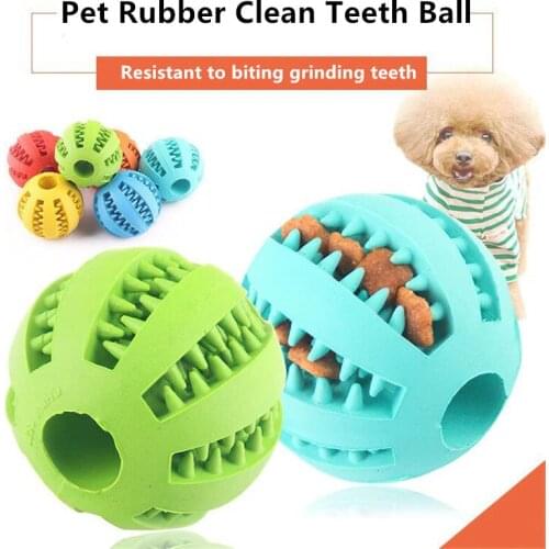 5cm/7cm Pet Molar Toy Dog Feeding Watermelon Balls Clean Teeth Chewing Cat Funny Toys Rubber Pinch Ball Clip Food Ball