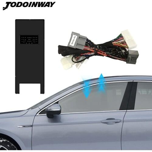 Car Four Window Master Switch Automatic Windows Lifter Power Glass Closer Intelligent Security System For HONDA VEZEL 2015 2019