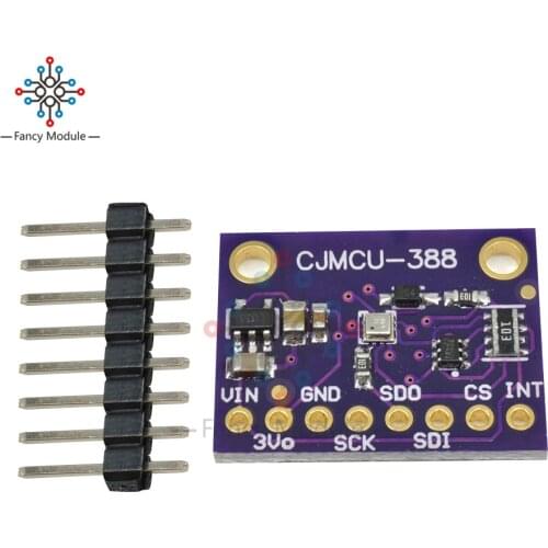 Digital Temperature BMP388 Atmospheric Pressure Sensor Module For Arduino Electronic DIY Board IIC I2C SPI 24Bit Low Noise