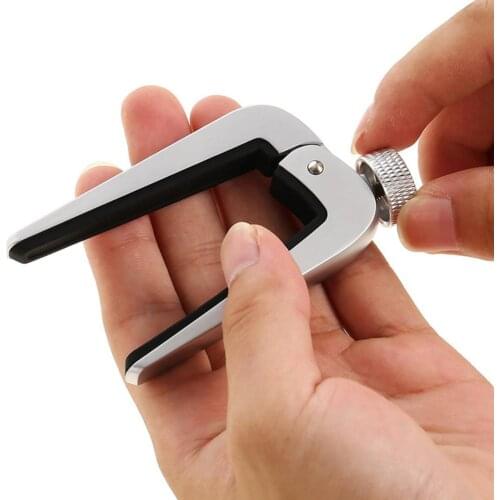FC-09 Universal Alloy Capo Tune Clamp Trigger for Acoustic / Classical / Folk / Electric Guitar Ukulele