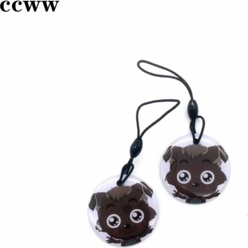 Cartoon Wolf UID 13.56MHz Changeable 1K S50 NFC Clone Copy Access Control Card For RFID Duplicator