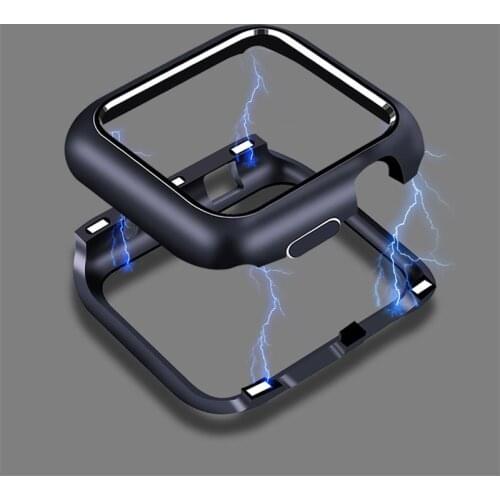 Protective Case For Apple Watch Cover Magnetic Watch Case 42mm 44mm 38mm 40mm TPU Protector Bumper For iwatch Bracelet