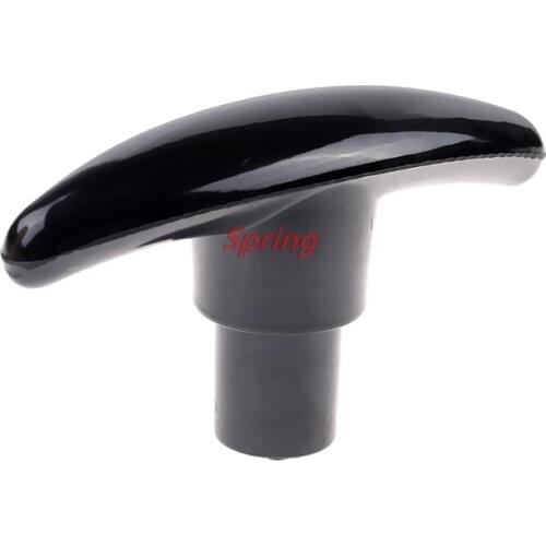 New 1PC Male Thread T Shaped Head Clamping Nuts Knob For Industry Equipment Plastic Carbon Steel Galvanization M6/M8/M10