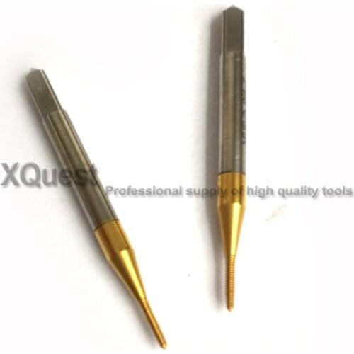 HSSE Tin Metric Forming tap M0.8 M0.9 M1 M1.1 M1.2 M1.4 Thread Fluteless Machine Taps M1.5 M1.6 M1.7 M1.8 M2 M2.2 M2.3 M2.5 M2.6