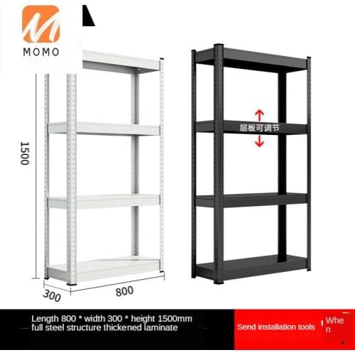 Storage Shelf Household Storage Rack Floor Multi-Layer Sundries Shelf Warehouse Storage Display Rack Balcony Storage Iron Rack
