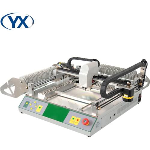 Full Automatic And Cheap Wholesale Electronic Component Led Production Machine TVM802B With Mark Ponit+Vision System