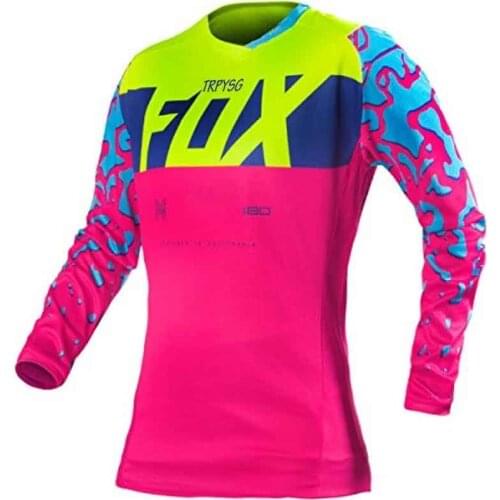 Womens bicycle clothes Sweatshirt long sleeve enduro downhill bke team bmx jerey autumn cycling jersey bicycle t-shirt