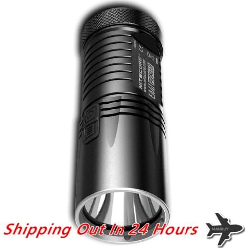 100% Original nitecore EA41 4*AA battery 1020 Lumen XML2 U2 LED Flashlight Camping Outdoor Hiking Rescue Portable Tactical Torch