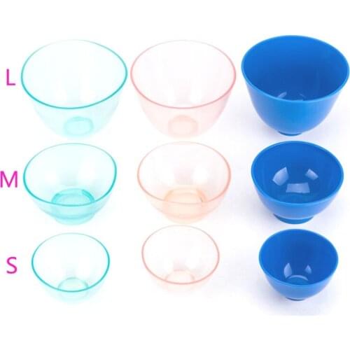 3PCS Dental Stirring Plaster Bowl Mixing Rubber Thicken Bowl On Plaster Model Work Dentist Stone Model Stirring