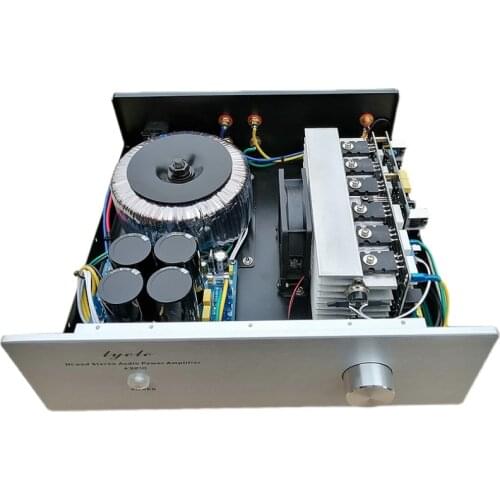 AC220V 500W*2 high power HIFI 2.0 channel home Stereo audio amplifier original ON NJW0281 NJW0302 or JP TTC5200 TTA1943 tube