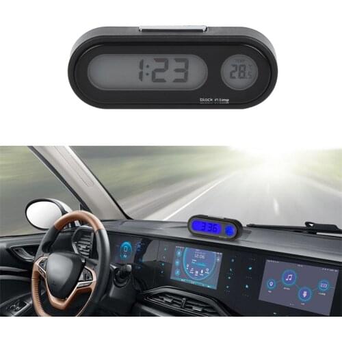 Car Decoration Automobile Watch Temperature Gauge For Ford Focus 1 Fiesta Mondeo 4 3 Transit Fusion Kuga Ranger Mustang KA S-max