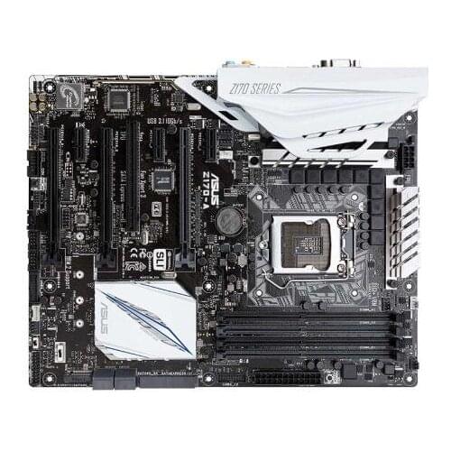 Used Asus Z170-A Desktop Motherboard Z170 Socket LGA 1151 i7 i5 i3 DDR4 64G SATA3 USB3.0 ATX