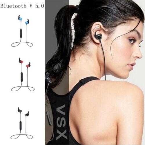 5.0 Bluetooth Wireless Headset Sport Headphone Gaming Earphone For All Mobile Phones With Mic Ear Hook Headphone