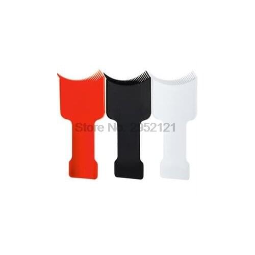 By dhl or ems 200pcs Salon Comb Home Use Hair Dyeing Coloring DIY Hairdressing Tint Brush Hairbrush Hair Coloring Comb Tool new