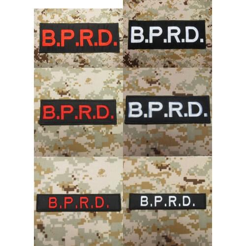 Hellboy B.P.R.D. Big Back Of The Body chest tapes Embroidery Patch