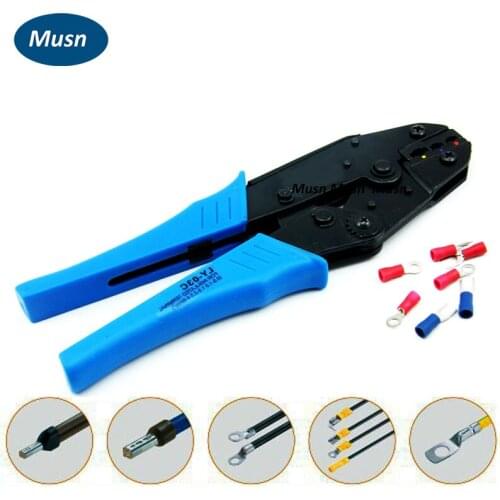 LY-03C wire stripper EUROP STYLE RATCHET crimping tool crimping plier 0.5-6mm2 for terminals