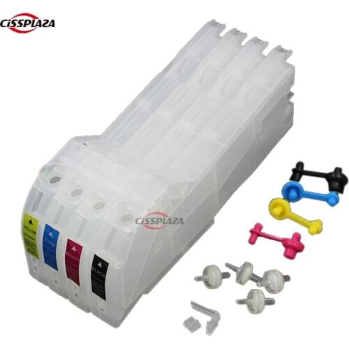 CISSPLAZA LC960 LC970 LC1000C refillable Ink cartridge compatible for Brother DCP 130C 330C 350C 540C 540CN 560CN 750CN 750CW
