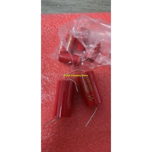 250V 400V High and Low Bass Capacitor Fever Promise MKP Divider Capacitor 3.3uf 4.7 2.2 Audio Capacitor 5PCS -1lot