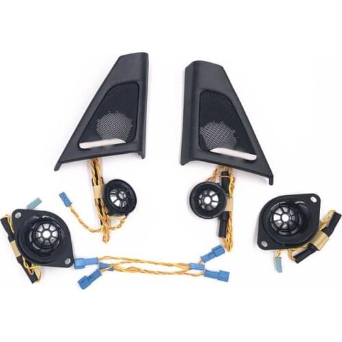 Car tweeter cover trim for BMW F10 F11 auto interior front speaker treble audio twiiter horn loudspeaker trumpet trump covers