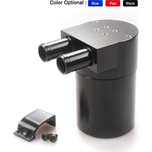 Oil Catch Can Tank Reservoir 350ml CNC High Performance Black Aluminum Alloy For BMW N54 335 535 E60 E82 E90 E91 E92 E93