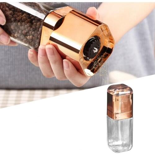 Resistant Glass Mill Pepper And Salt Grinder Peper Spice Grain Mills Porcelain Grinding Core Mill Kitchen Tools for Kitchen