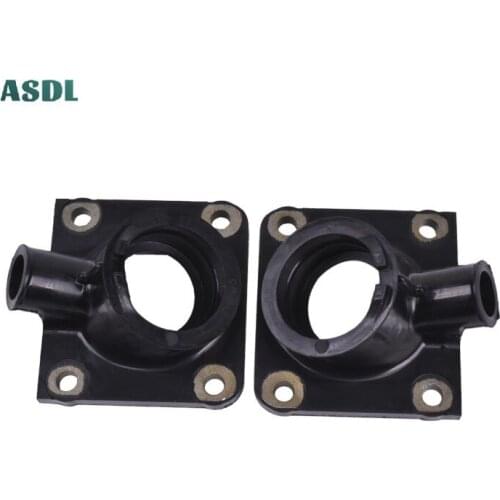 Motorcycle Carburetor Intake Manifold Boot Carb Flange For Yamaha YFZ350 RD350 RZ350 350cc YZ 350 RD 350 RZ 350