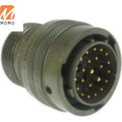 PT06A-12-8S (SR) Miniature Cylindrical Circular MIL Spec Connector 8P Sz 12 Socket Plug Strt Strain Relief Original