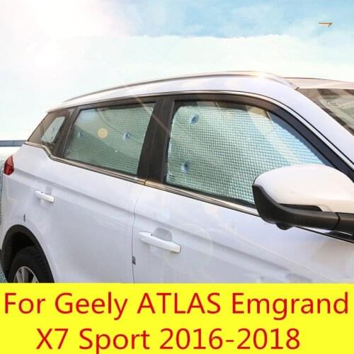 Sun visor front windshield sunscreen insulation sunshade sunroof sunshade decoration For Geely ATLAS Emgrand X7 Sport 2016-2018