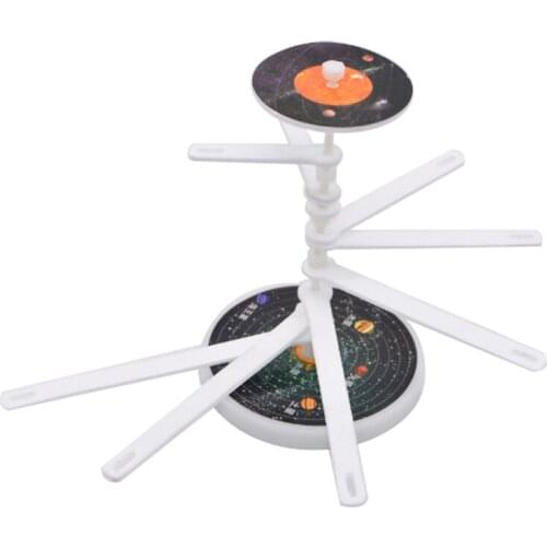 DIY Solar System 9 Major Planets Toy Students Home School Experiment Project Model Taika Nine Planets Kids Education Toy Gifts