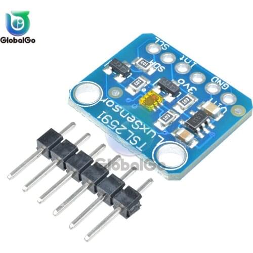 TSL259 Light Sensor Breakout Module IIC I2C High Dynamic Range Digital Board TSL25911FN 3.3V 5V