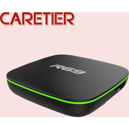 2PCS R69 Android 7.1 TV Box DDRIII 1GB+8GB allwinner H3 Quad-Core(1.5GHZ) Wifi 802.11 b/g /n Media Player pk T6