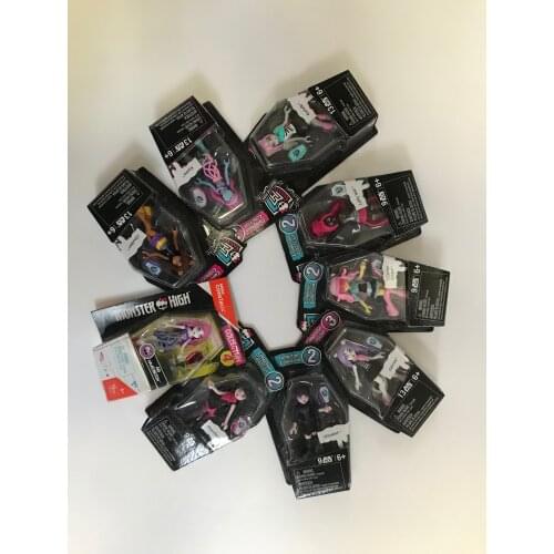 Foreign trade genuine monster high school joints can move doll girls favorite mini dolls