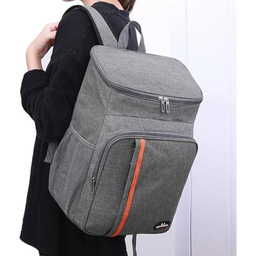 18L Outdoor camping picnic bag Waterproof Insulated Cooler freash Bag Travel lunch Handbag Food fruit Beverage Storage Bags