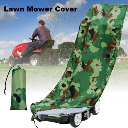 Waterproof Dust Rain Proof Outdoor Garden Sunscreen Tractor Lawn Mower Cover Cover For Lawn Mowers Covering Weeding Accessories