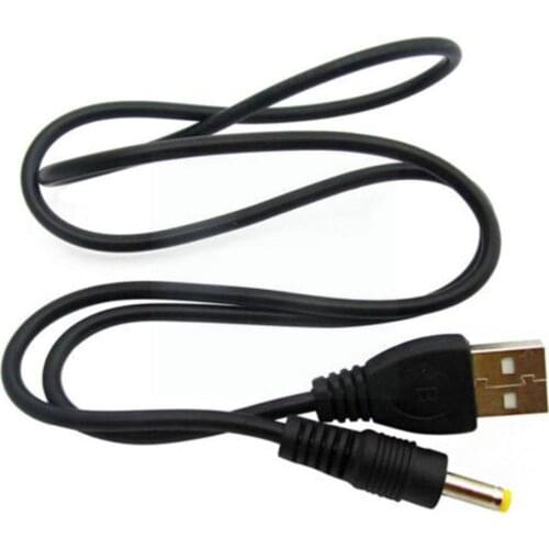 1 Pcs 0.8m Cable Suitable for PSP 1000 2000 3000 USB 1A DC Charging 5V Power To Cable 4.0x1.7mm Cable USB Charging Plug I7N4
