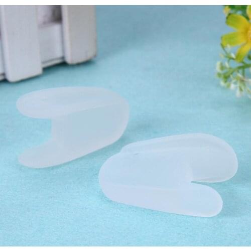 A-Shaped Silicone Big Toe Corrector Hallux Valgus Orthosis 1 Toe Tool Care Separator Separator Pad Toe Pair Foot Forefoot U1U5