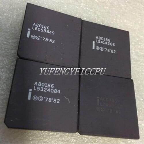 A80186 CPU Antique cpu collection testimony of history antique computer accessories