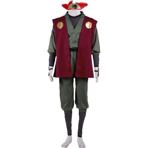 Anime Jiraiya Cosplay Costume Whole Set 11