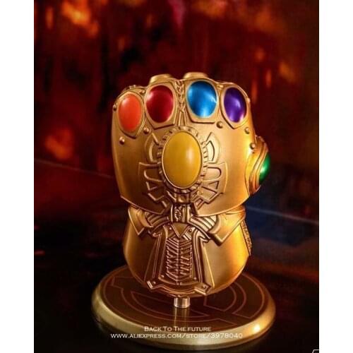 Disney Marvel Avengers 3 Thanos Infinite gloves 13cm Action Figure Posture Anime Decoration Collection Figurine Toy model gift