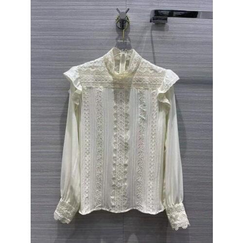 Fomolayime Silk Blouses