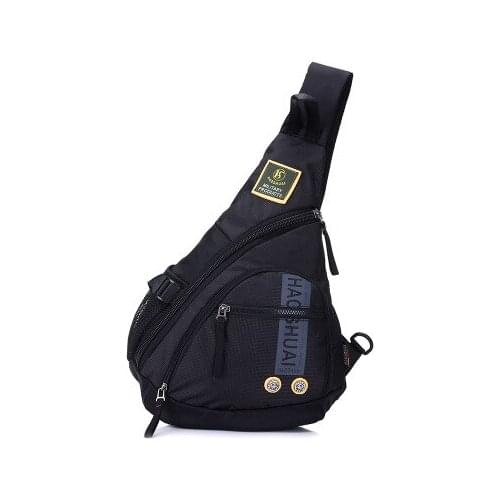 New Multi-function Casual Chest Bags Waterproof Nylon Shoulder Bag Outdoor Cycling bag Large Capacity Men Bags