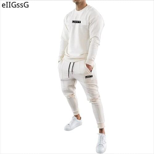 Mens Sportswear 2021 High-quality Cotton Casual Hoodie Suit Autumn Mens Fashion Trendy Sportswear Mens 20TZ23