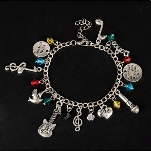 Dongsheng New Musical symbols Women Bracelet in Chain& Link Bracelets Bangles Wristlets Trendy Accessories Christmas Present -25