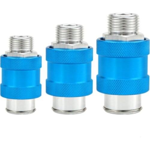 1PC HSV-06 HSV-08 HSV-10 HSV-15 Pneumatic slide switch Hand slide valve Flow Control Manual Slide G1/8 1/4 3/8 1/2 BSPT Thread