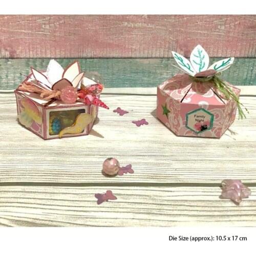 Gift Box Metal Dies For Card Making New Photo Album Scrapbooking Craft Supplies Craft Paper Molds Metal Cutting Dies