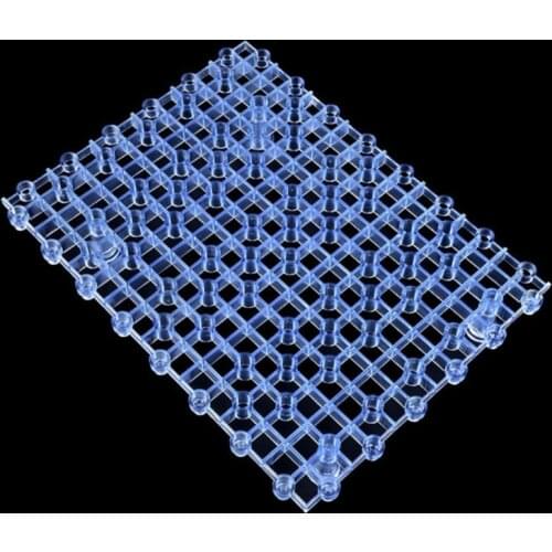 Fish Tank Isolation Board Divider Aquarium Bottom Filter Plate Grid Plastic Separator Aquarium Accessories