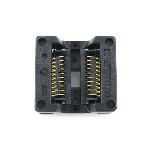 SOP20 SO20 SOIC20 OTS-20-1.27-01 Enplas IC Test & Burn-in Socket Programmer Adapter 5.4mm Width 1.27mm Pitch