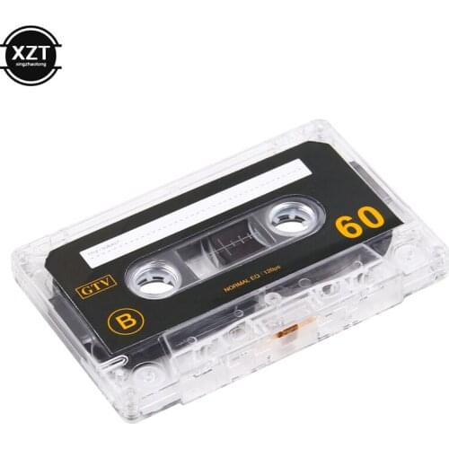 High speed Standard Cassette Blank Tape Player Empty Tape With 60 Minutes Magnetic Audio Tape Recording For Speech Music Record
